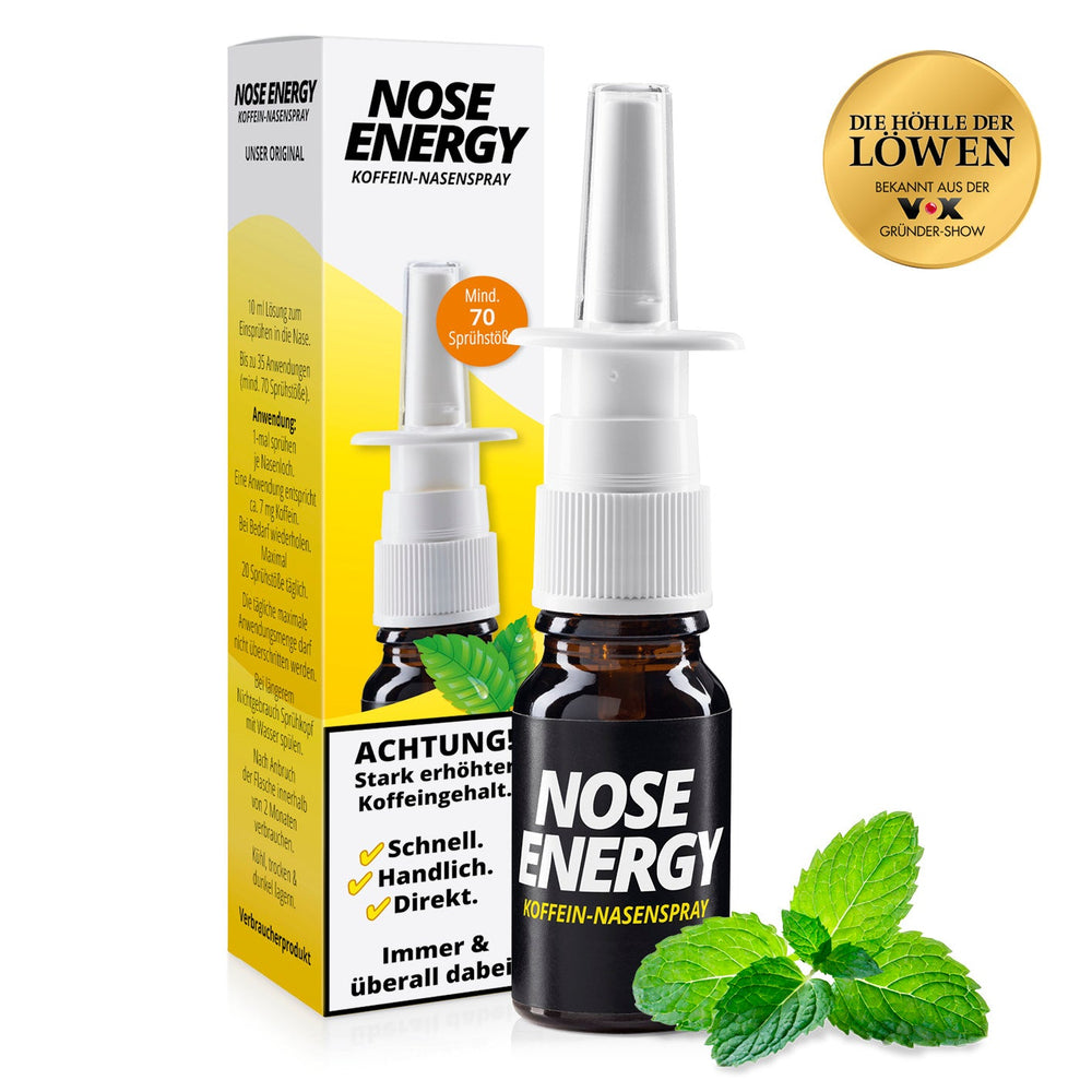 Vom Energy Drink zum Nasenspray